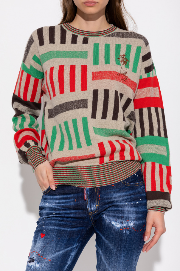 IetpShops Canada - Multicolour Patterned sweater Vivienne Westwood